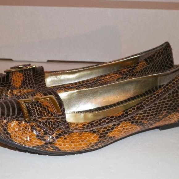 Bcbg Girls Animal Print Loafers 38B - Picture 6 of 6